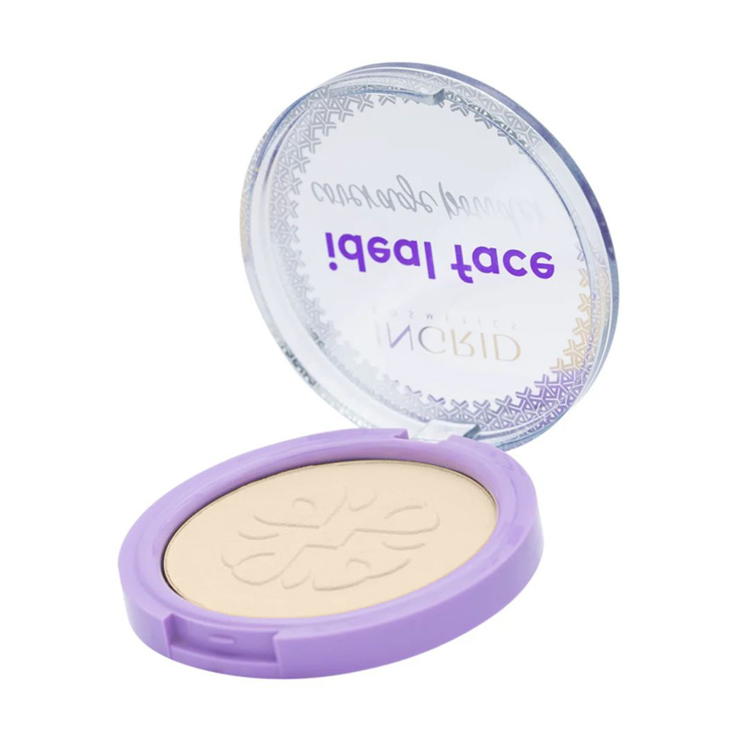 Компактна пудра для обличчя Ingrid Cosmetics Ideal Face Coverage Powder 01, 8 г
